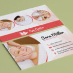 luxury spa name card design 1