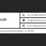 marketing specialist name card design 2