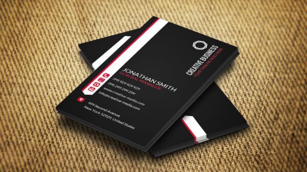 minimalist branding name card design 1