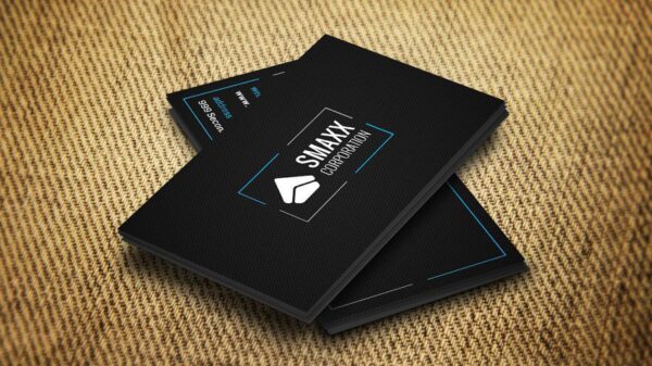 modern business essentials name card design 2