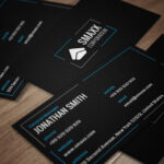 modern business essentials name card design 4