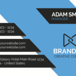 modern entrepreneur name card design 2