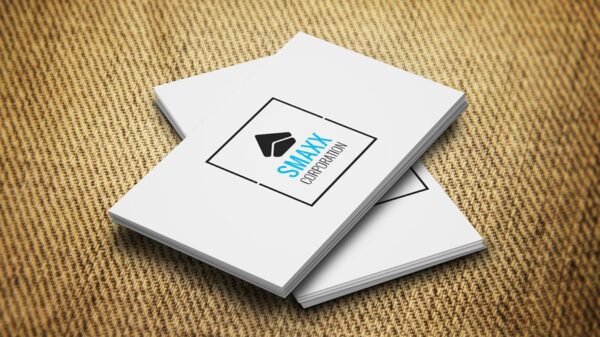 neat and sleek name card design 5