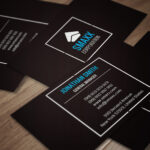 neat and sleek name card design 7