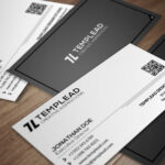 polished simplicity name card design 4