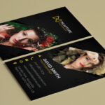 portrait photographer name card design 1