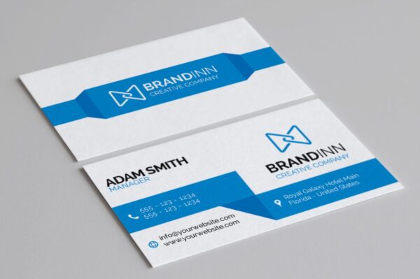 precision leader name card design 1