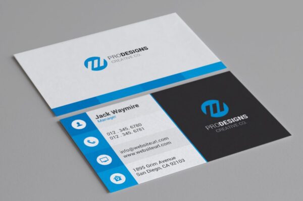 professional integrity name card design 1