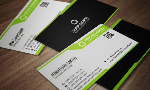 professional minimalist name card design 4