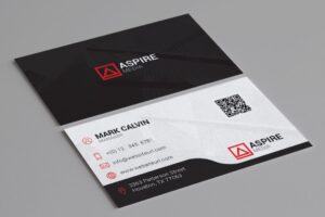 professional power name card design 1