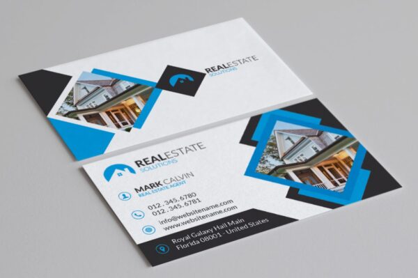 property management name card design 1