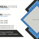 property management name card design 2