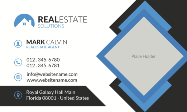 property management name card design 2