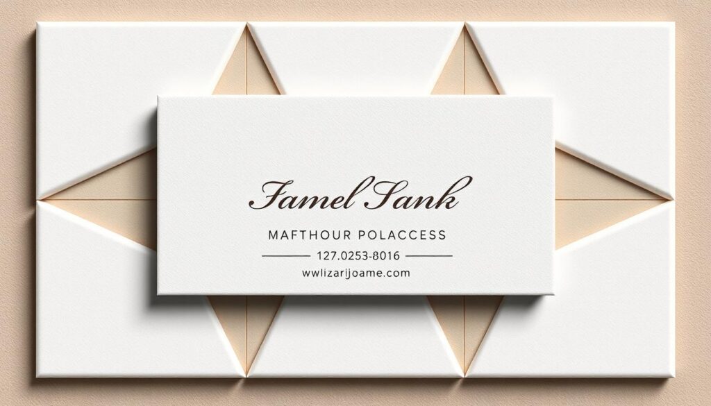 quality name card design