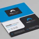 real estate broker name card design 1