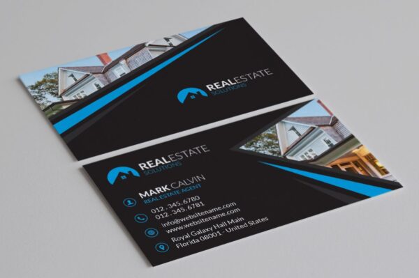 real estate developer name card design 1