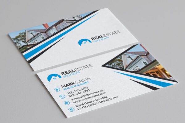 real estate developer name card design 2