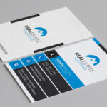 residential property consultant name card design 1