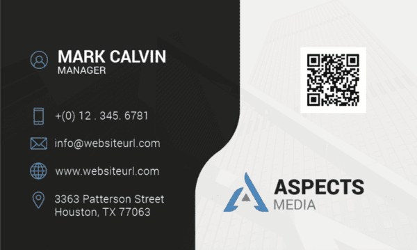 success networker name card design 2