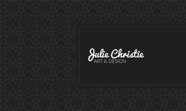 vintage aesthetic name card design 4